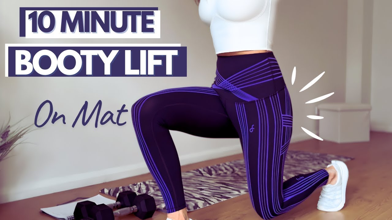 10 MIN GLUTE WORKOUT | Fanka PowerBand Resistance High Intensity Leggings