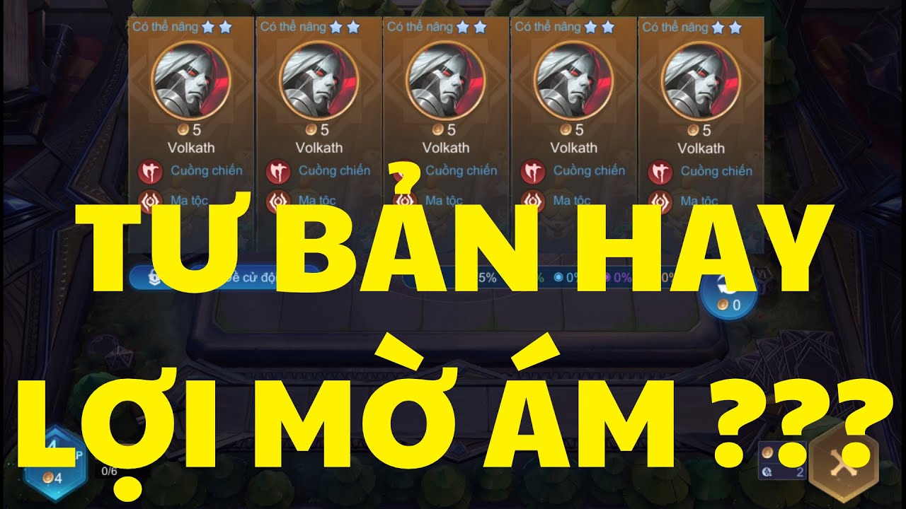 LÕI NÀO GIỮA GAME SẼ HIỆU QUẢ HƠN, NHÀ TƯ BẢN HAY LỢI NHUẬN MỜ ÁM ??? | CỜ LIÊN QUÂN SIZ