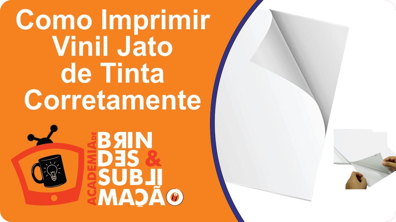 Como Fazer a impressão correta do Vinil Adesivo para Jato de Tinta / 2024
