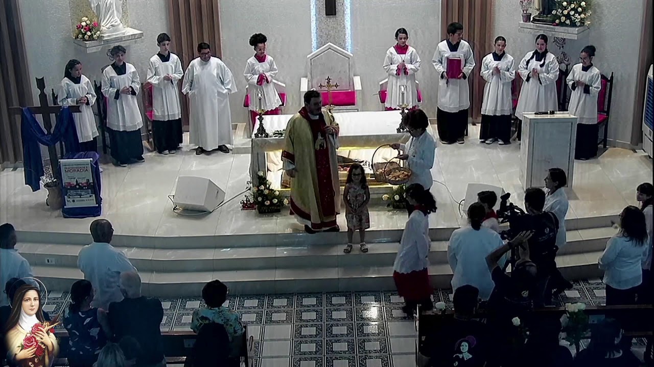 Missa das Rosas de Santa Teresinha do Menino Jesus! 01/03/2026
