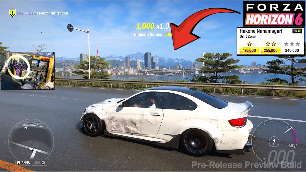 Forza Horizon 6 Preview Build Ep 8 - Exploring Highway / Hakone Drift Zone