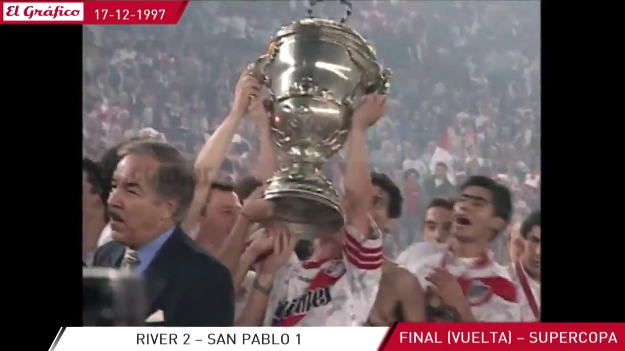 Supercopa 1997: Final - Vuelta - River Plate 2 - São Paulo 1 (Sonido ambiente)