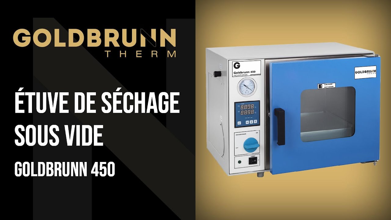 Étuve de séchage sous vide GOLDBRUNN 1450 | Présentation de produit 10070013