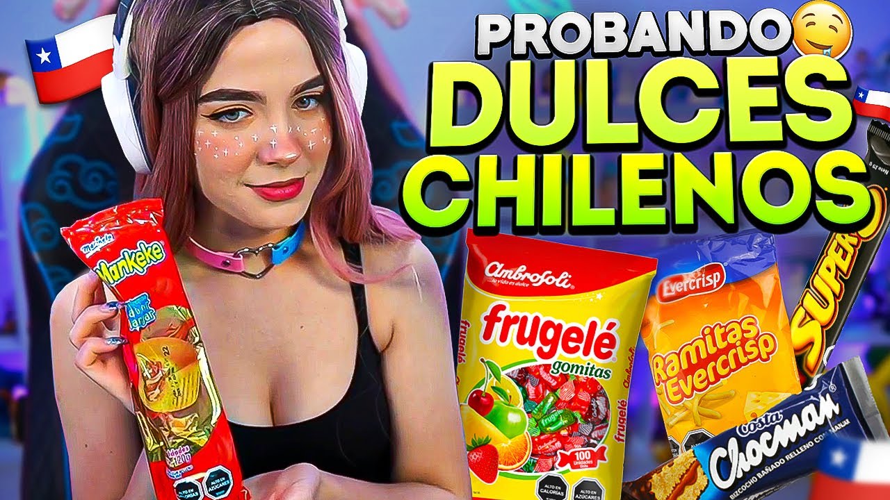 Probando dulces CHILENOS 🇨🇱🍬🍭🍫 | Staryuuki