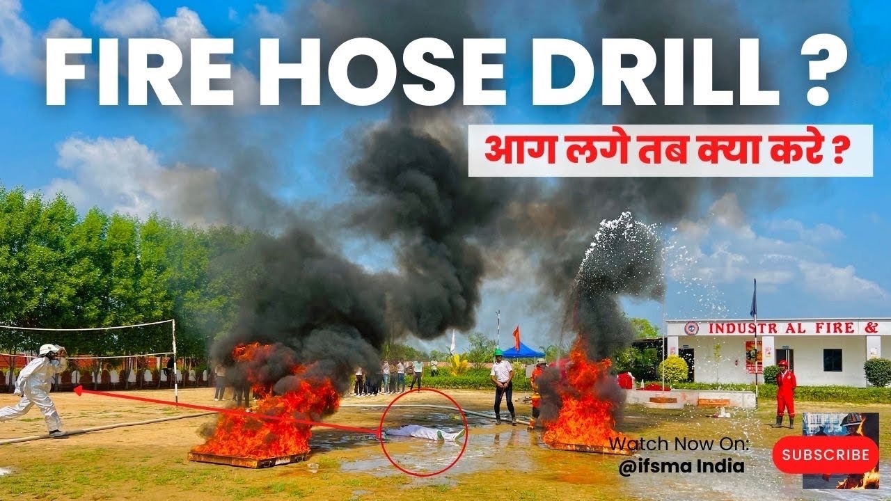 🔥 Fire Hose 🔥Drill Training Video | Fireman Training  | IFSMA FIRE SAFETY COLLEGE
