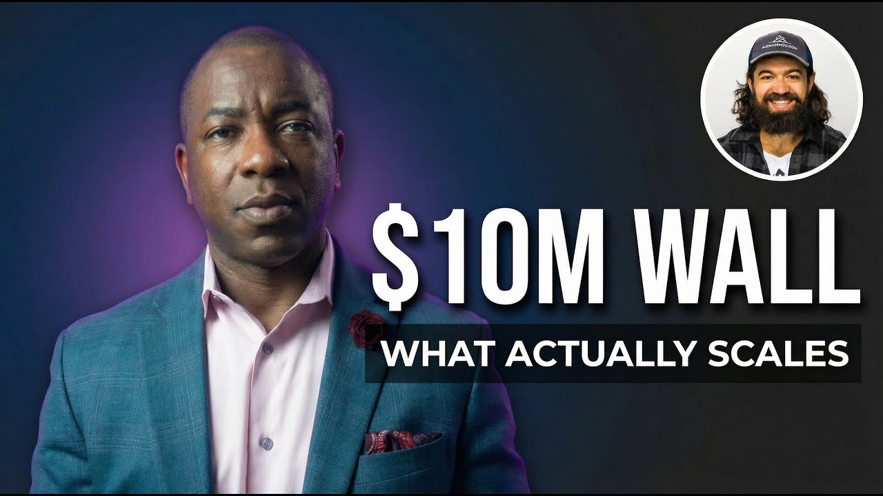 Why Alex Hormozi's Tactics Stop Working at $10M (And What Actually Scales)