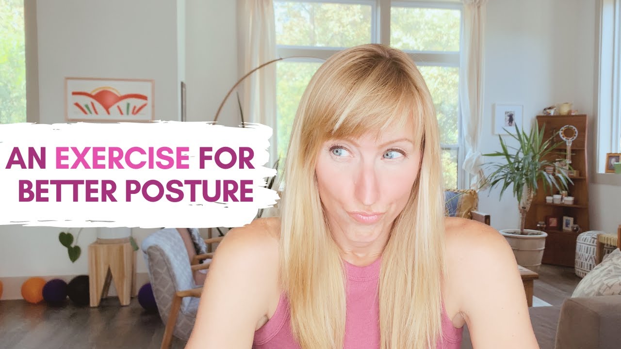 An Exercise to Improve your Posture (Alexander Technique)