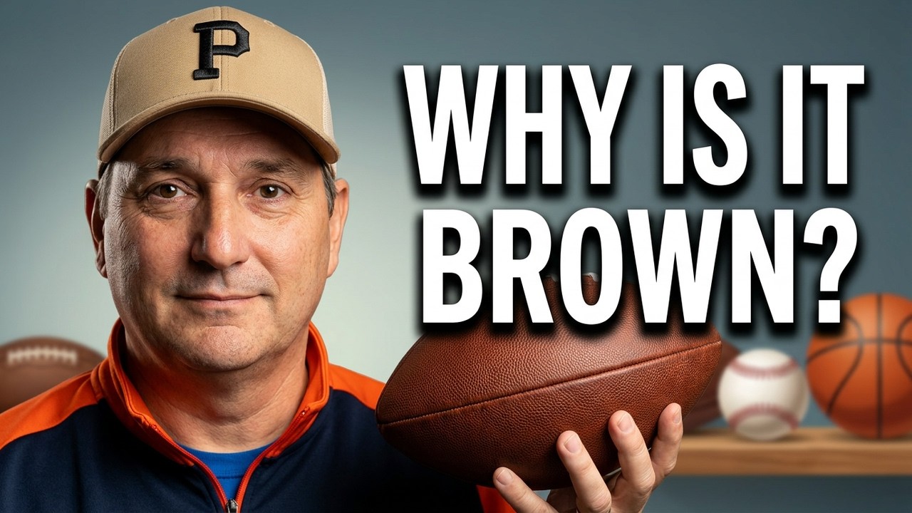 Footballs vs Every Other Sport Ball | Why Brown?