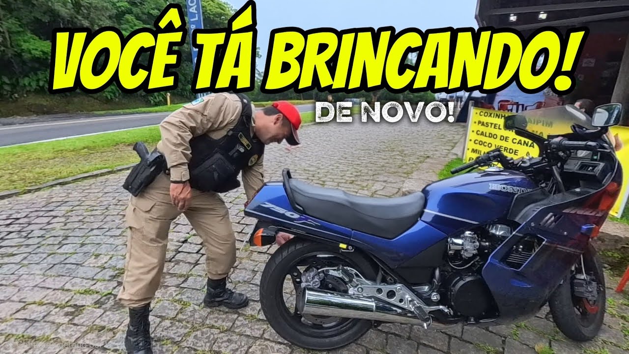 TIVE QUE LEVAR A 7 GALO LÁ! #moto #rd350 #cbx750f #motovlog