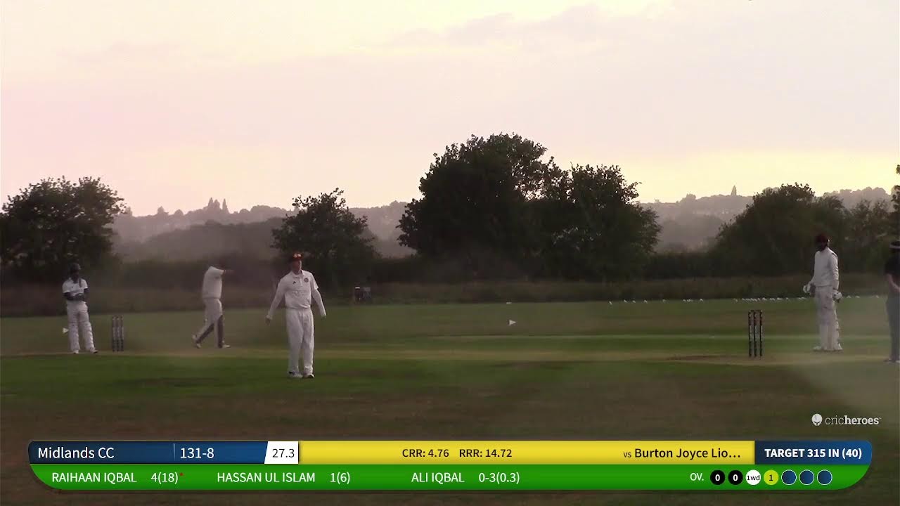 Burton Joyce Lions CC vs Midlands CC