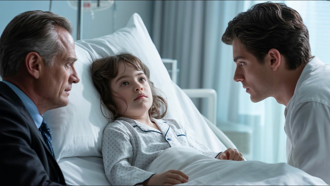 Eu sei como salvar sua filha , disse o pobre garoto ao bilionário