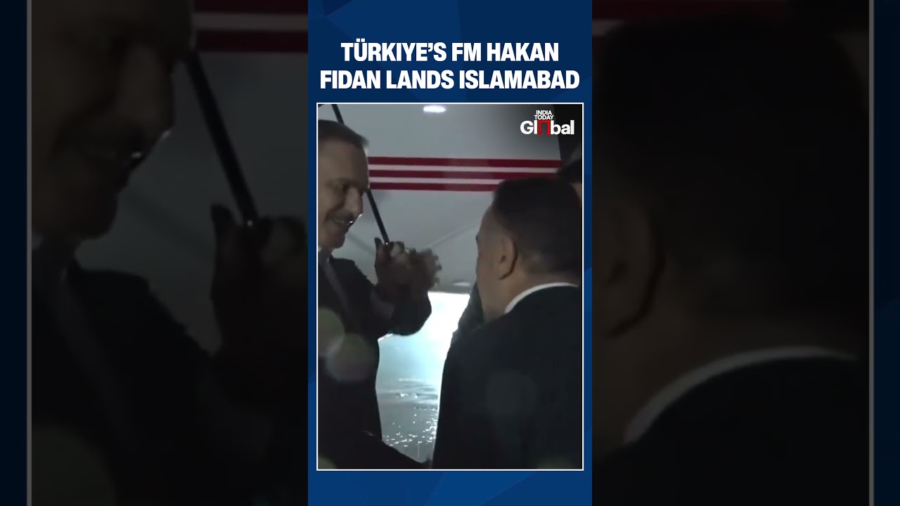 T&uuml;rkiye FM Hakan Fidan Lands in Pakistan for High Stakes Talks Amid Rising West Asia Tensions