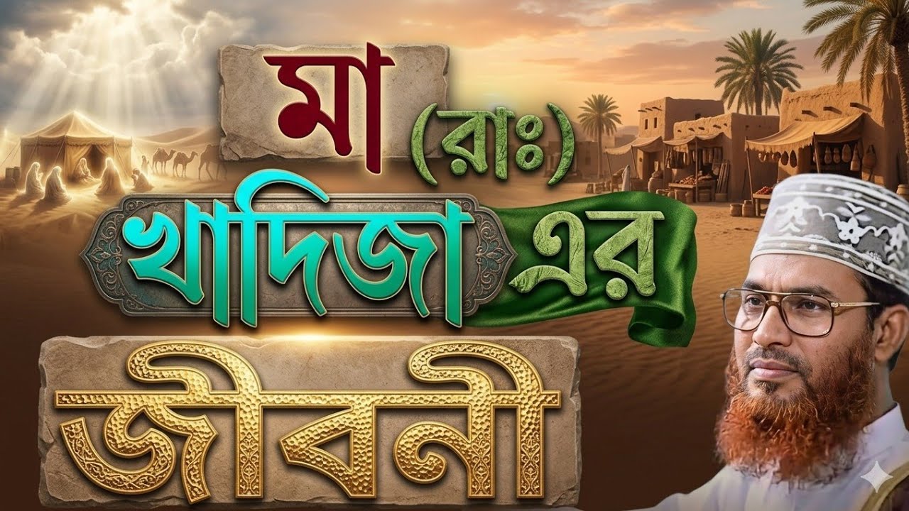 মা খাদিজা (রাঃ) এর জীবনী | Biography of Mother Khadija (RA) |Allama Delwar HossainSaidi #bangla #waz