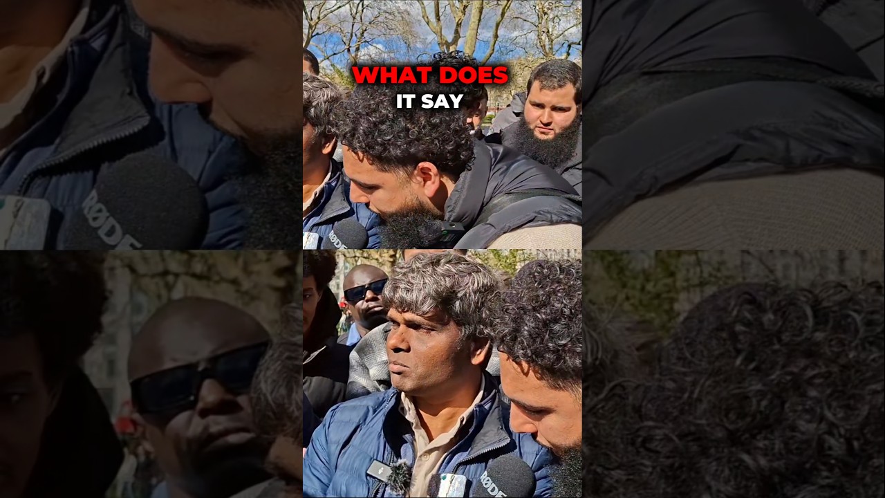 Hate Preacher Tried It and Got Caught Instantly! Orthodox Muslim Speakers Corner