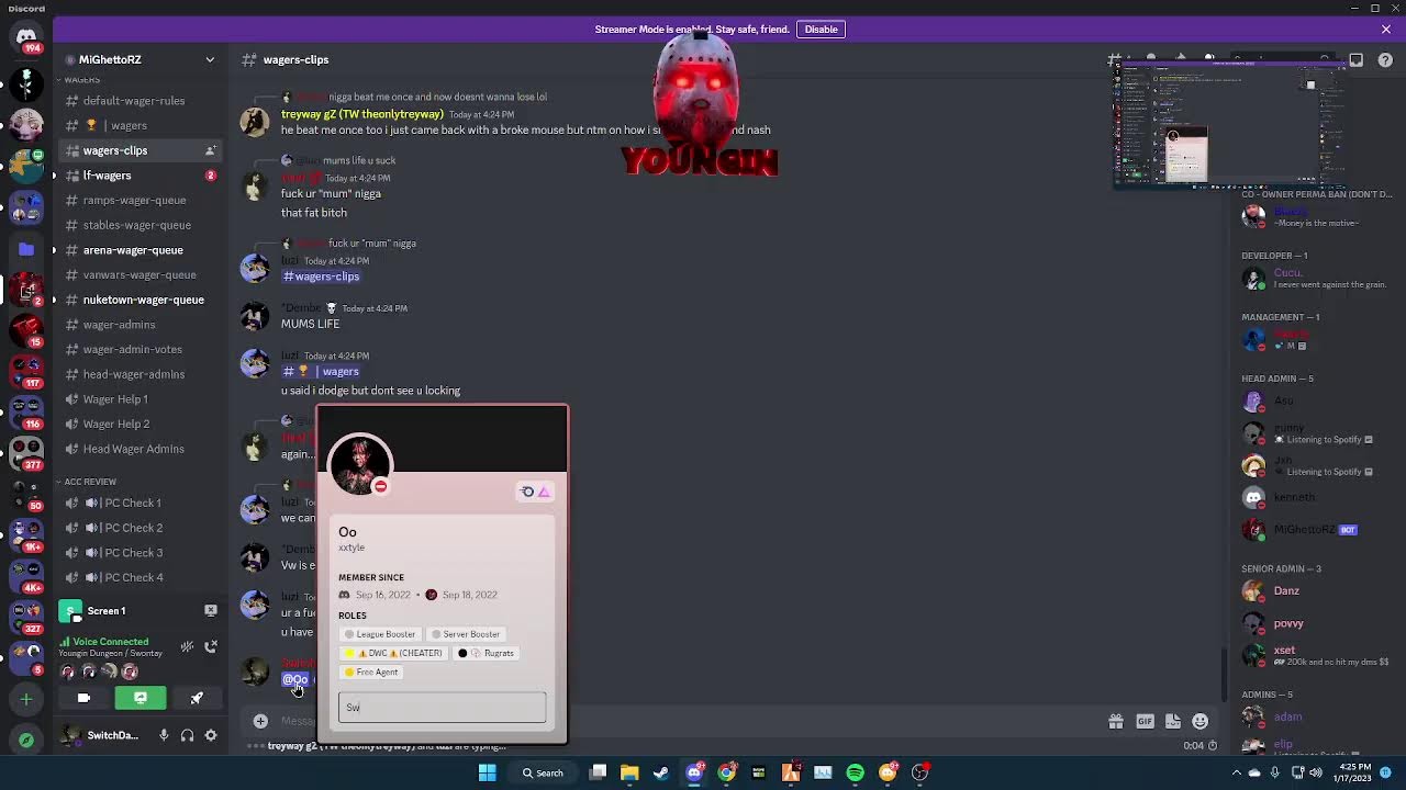 SwitchDaYoungin On Wagers | First Ever YT STREAM