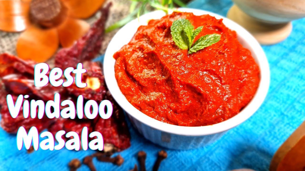 How to make Vindaloo Masala | Best Vindaloo Masala | Goan Marinade | Masala Paste | Best spicy curry
