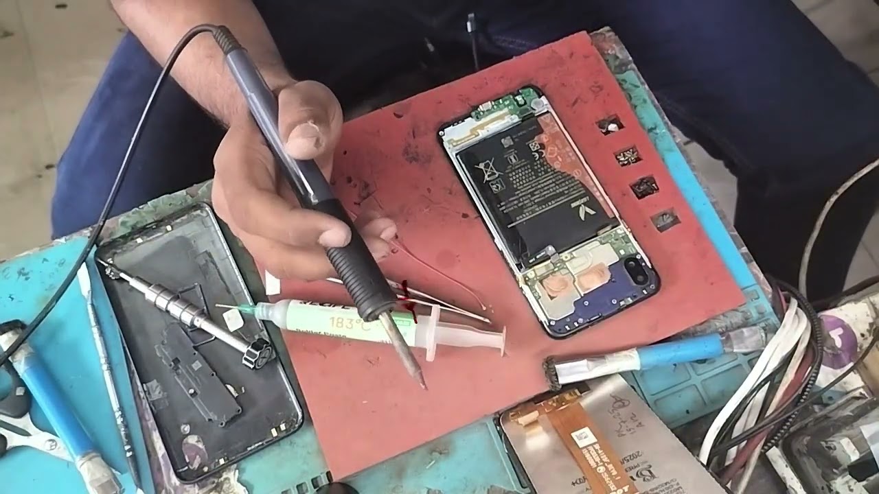 samsung a10s charging jumper solution