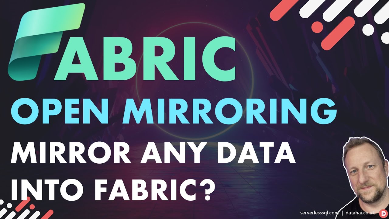 Fabric Open Mirroring: Mirror Any Data Into Fabric?