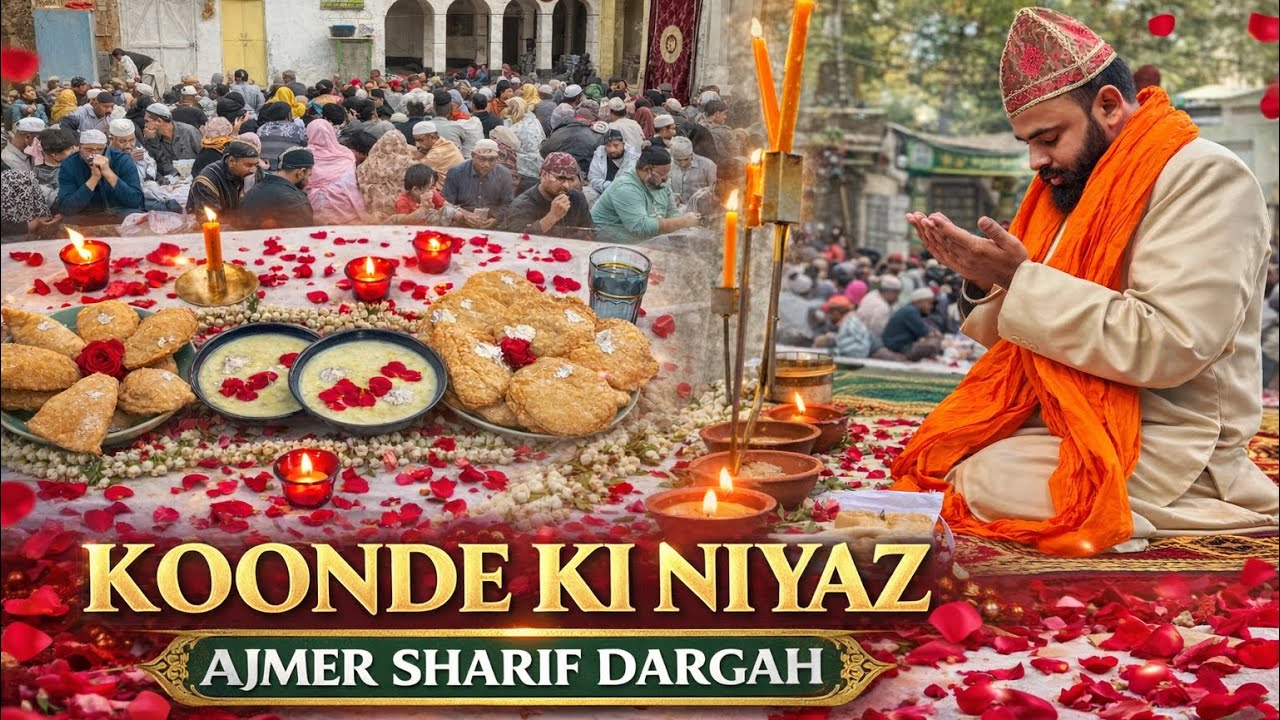 22 Rajjab Koonde ki Niyaz Ajmer sharif | Nazr e imam jafar e sadiq a.s Hazaro’n Zayireen hue shareek