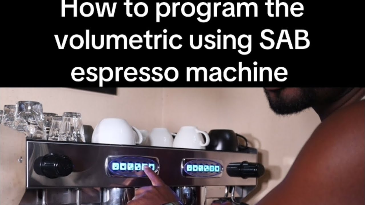 How To Program SAB Espresso Machine (Beginner)