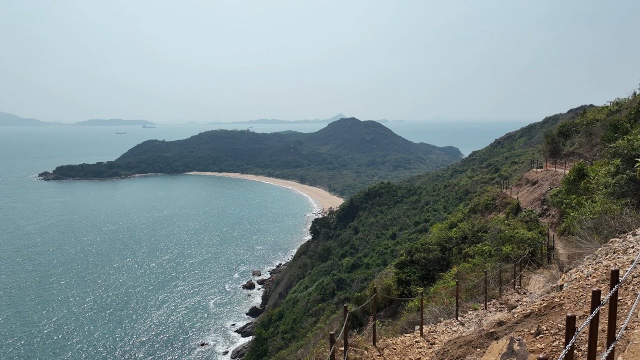 DJI Mavic 3 Classic 大嶼山分流東灣🔁分流燈塔｜狗嶺涌｜一鏡到底(one shot｜Fan Lau, Hong Kong)12032026