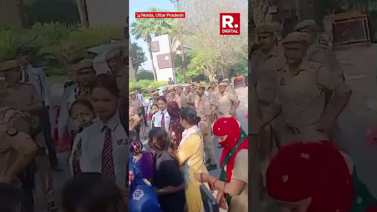 Noida Salary Hike Protests Day 2: Cleo Sector 121 Under Siege As Domestic Helps Protest Violently