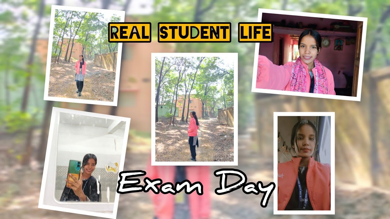 My College Exam Day Routine 📝 | Stress + Friends + Preparation