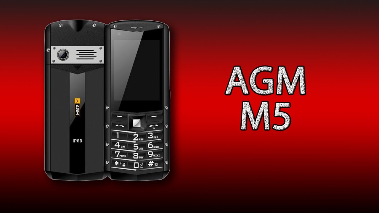 AGM M5 - смартфон с дизайном телефона!