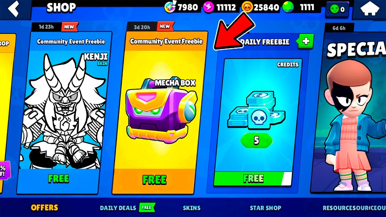 ЧТО?!😱🤯 НОВЫЕ БЕСПЛАТНЫЕ ПОДАРКИ в Brawl Stars