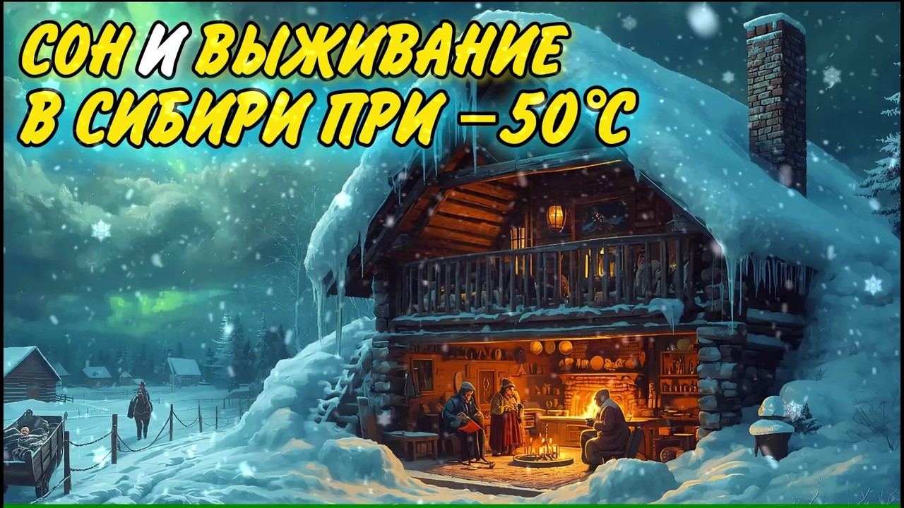 Peasant Life During the Harsh Winters of the 19th Century🌛Sleep Lecture