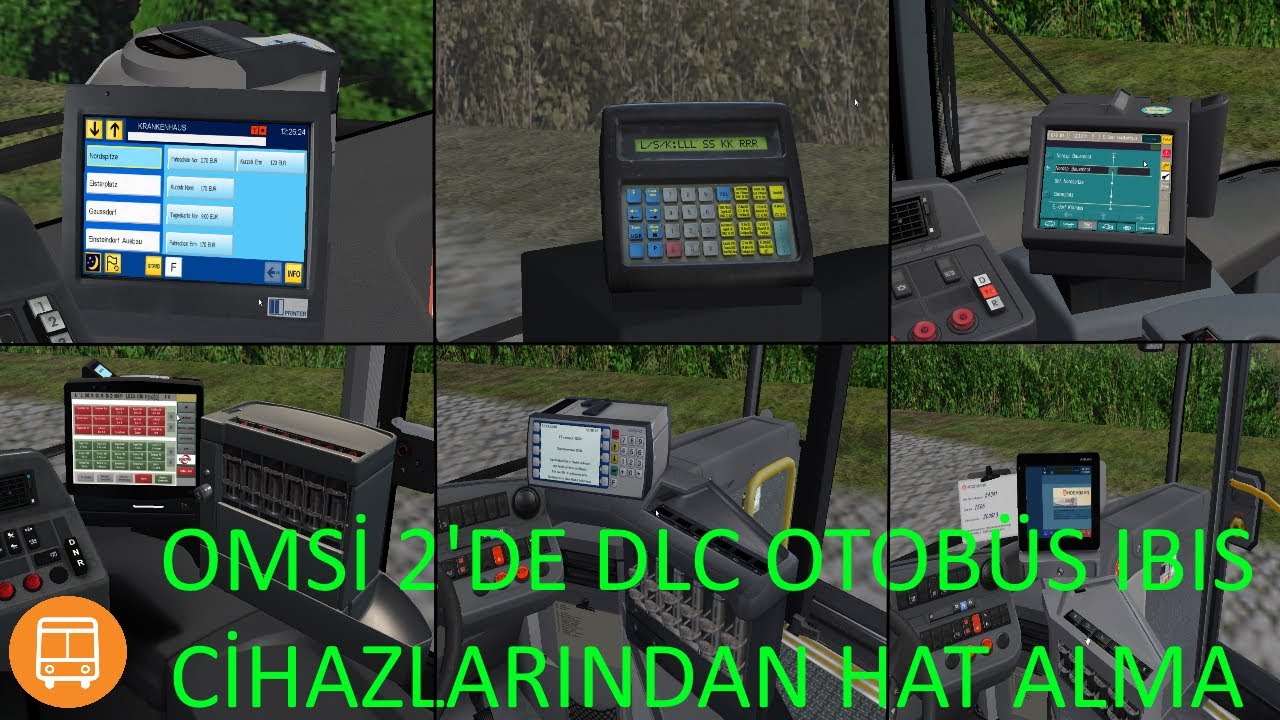 OMSİ 2 EĞİTİM 21 - DLC OTOBÜSLERİNDE HAT ALMA