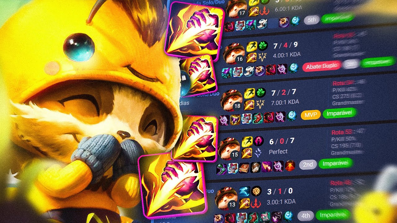 É ASSIM QUE SE JOGA DE TEEMO JUNGLE