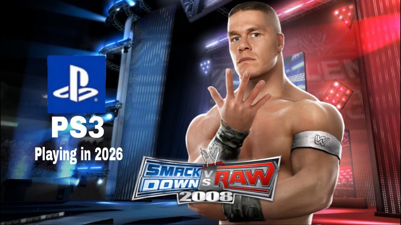 WWE SmackDown Vs Raw 2008 PS3 в 2026 году