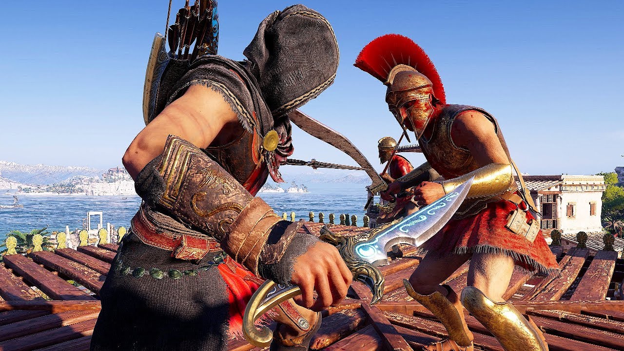 Assassin's Creed Odyssey Edge of Time Stealth Kills & Mercenary War Gameplay