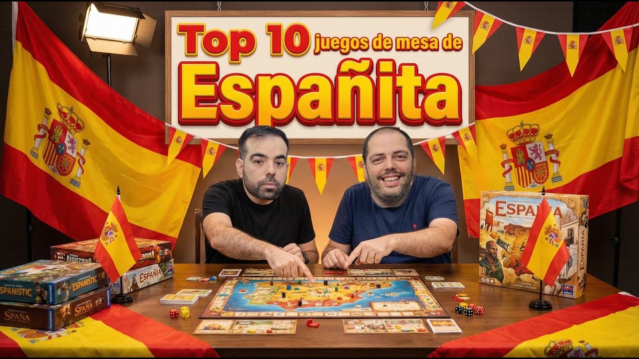 Top 10 juegos de mesa de autores españoles