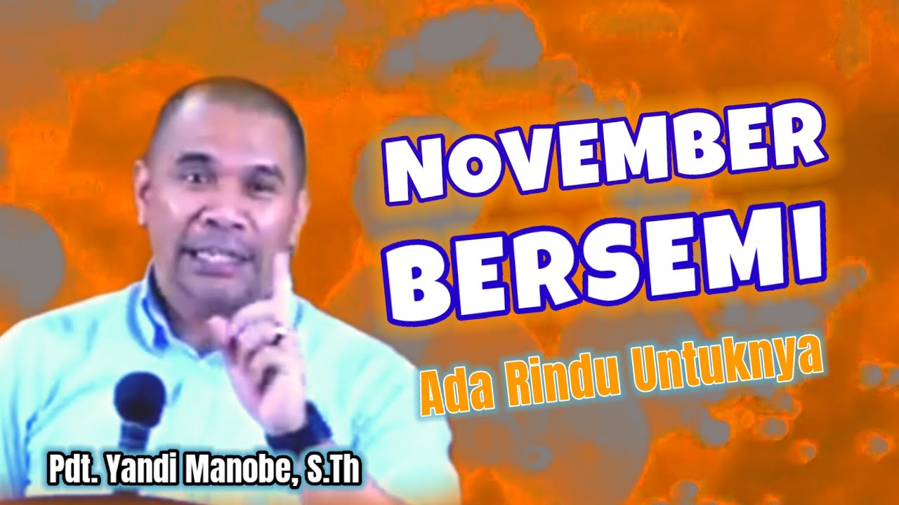 KHOTBAH PALING TOP❗ PENUH MOTIVASI DAN INSPIRASI KRISTEN/PDT.YANDI MANOBE, S.Th