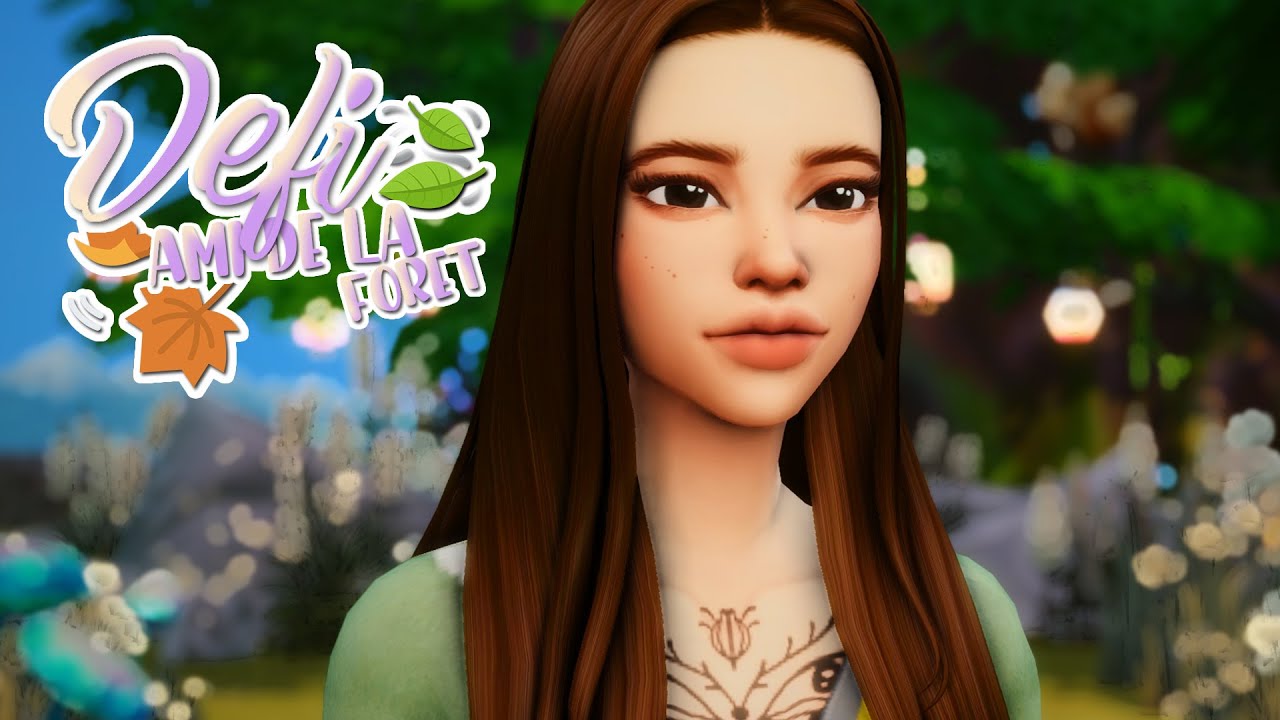 Défi Ami de la forêt 🌳 Cette île recèle d'étranges secrets...  | #01 | Let's play sims 4
