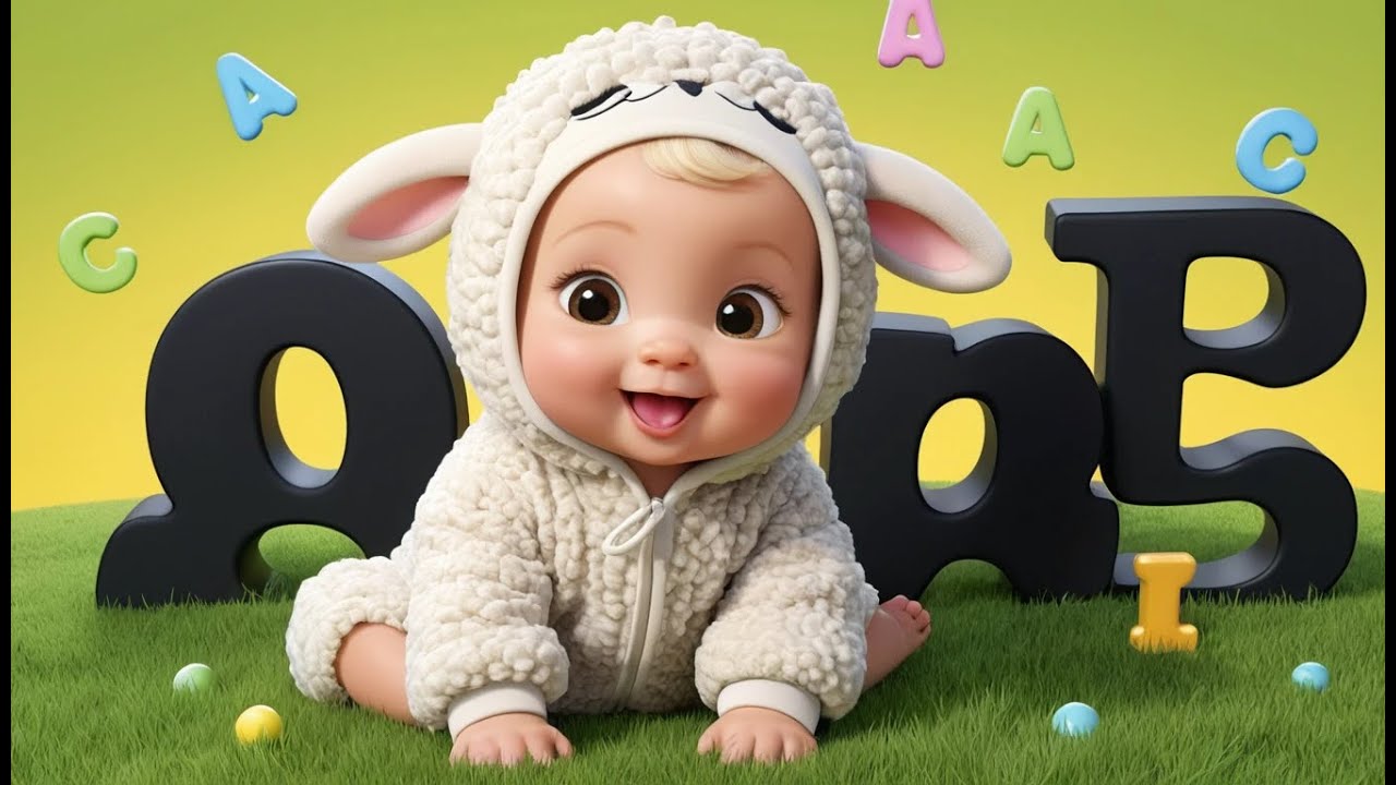 Baa Baa Black Sheep ABC Time | Fun ABC Learning Song for Kids | Alphabet Nursery Rhyme