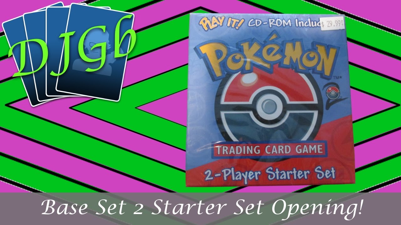 Base Set 2 Starter Set Opening - Pokémon TCG!