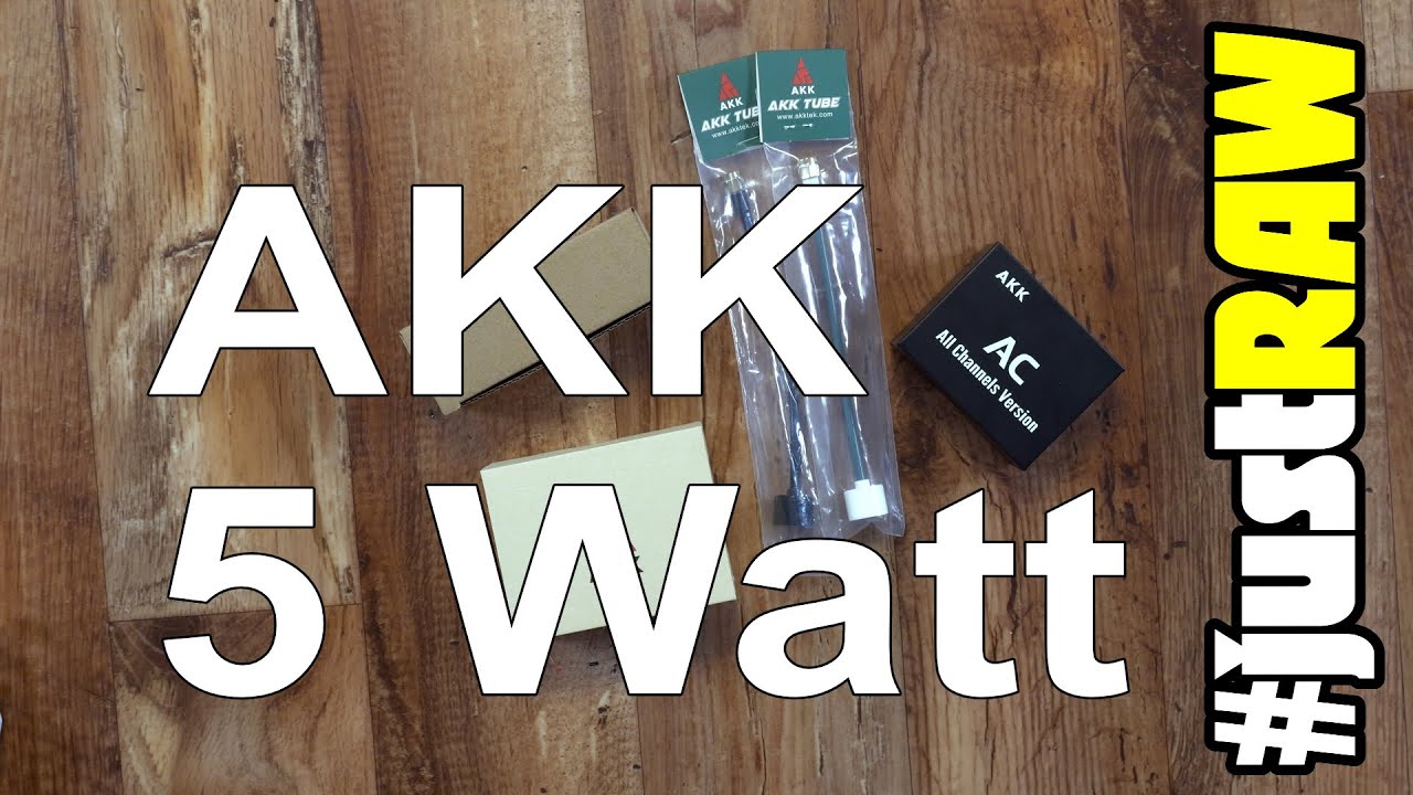 Kleinster Analog Videosender mit 5 Watt von AKK mit  RX Modul Diversity Modul 