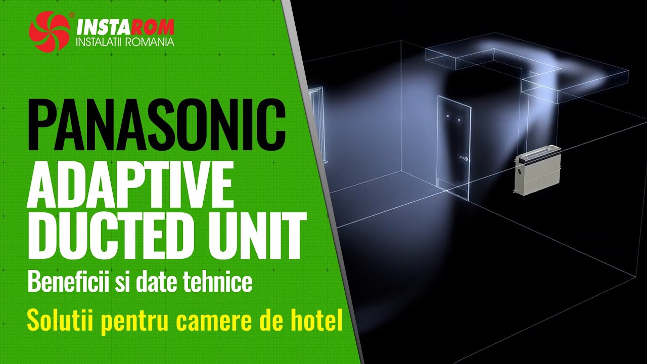 Air conditioning Panasonic Adaptive ducted unit | Ducted units for hotel rooms