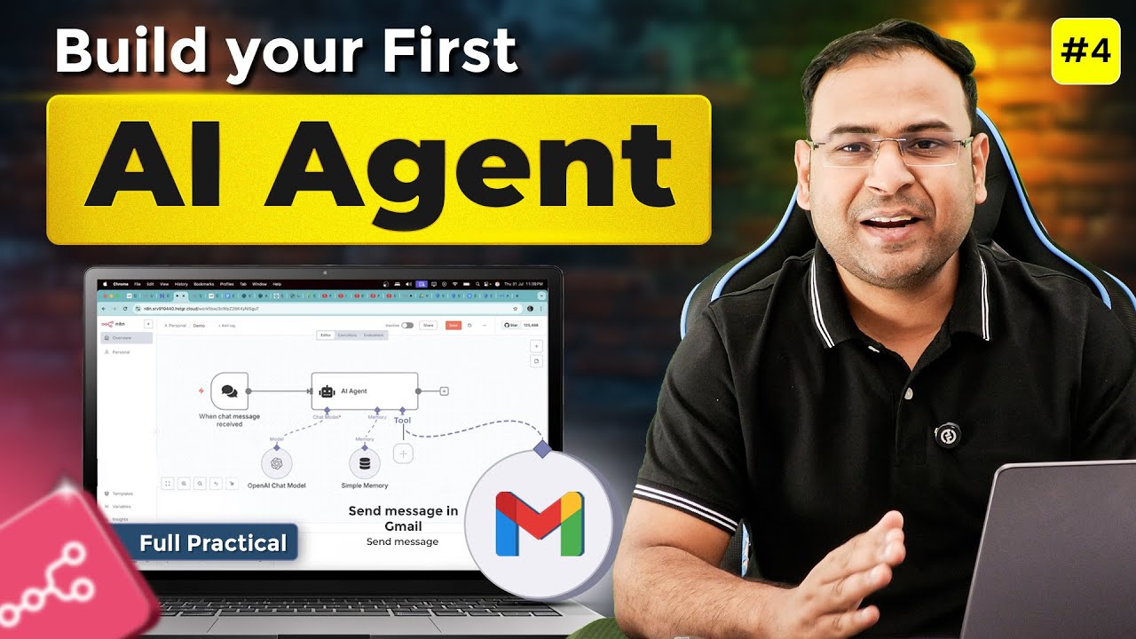 Create an AI Email Assistant &ndash; Step-by-Step Tutorial - AI Agent Course #4