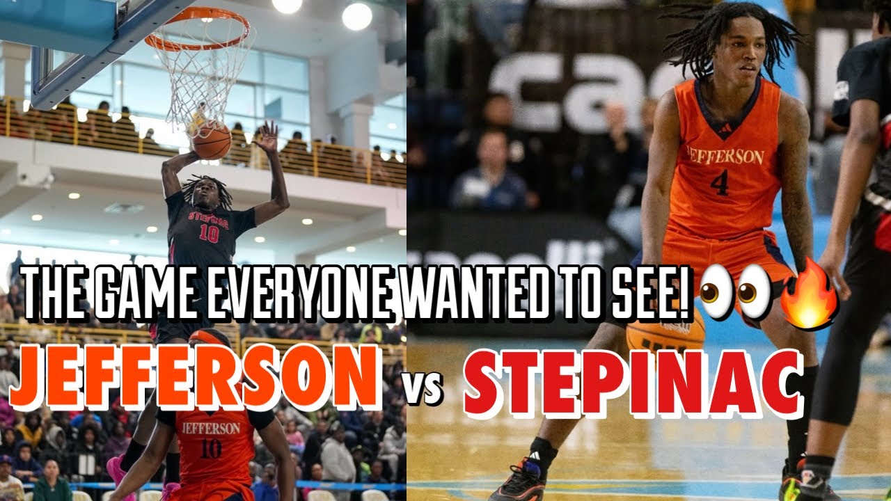 THE GAME EVERYONE WANTED TO SEE! 👀🔥Thomas Jefferson Vs Stepinac (3/23/25)