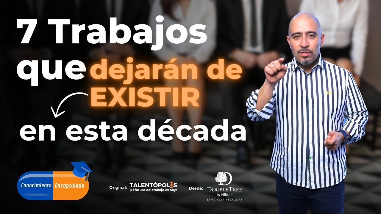 ¡DESCUBRE los TRABAJOS que DESAPARECERÁN esta década! con Andrés Cardemil