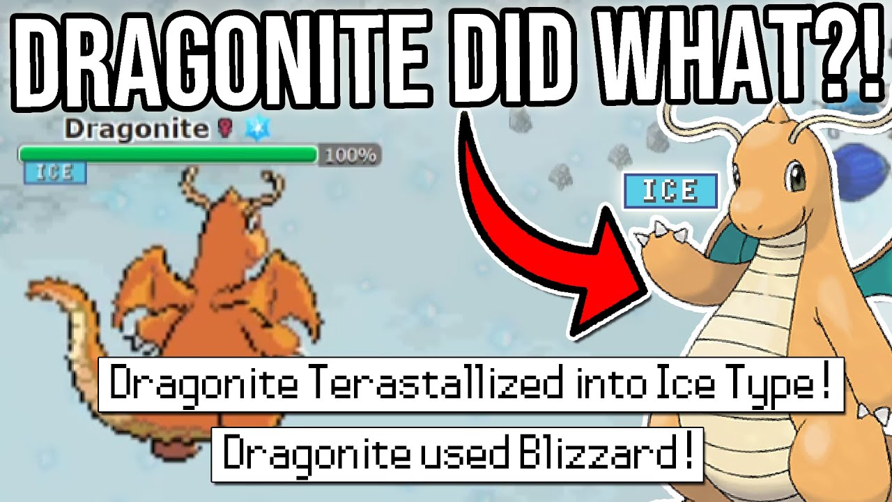 Tera Ice Dragonite SNOW TEAM - Gen 9 Competitive Pokemon