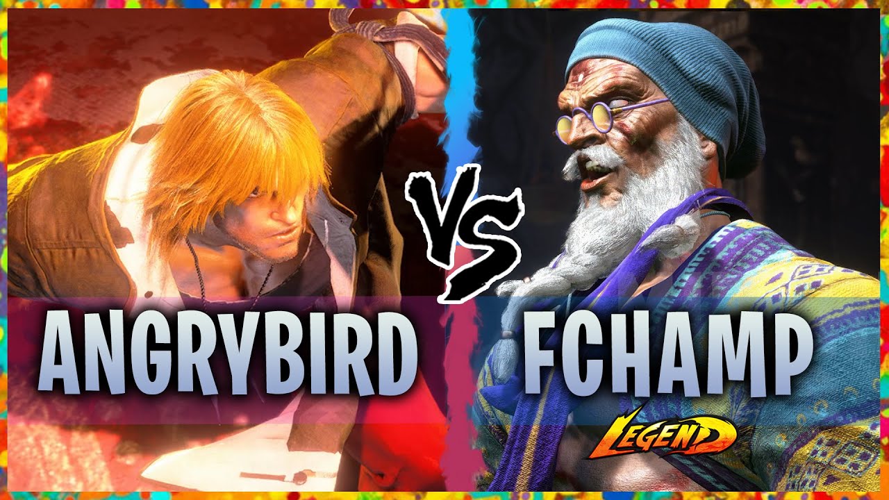 SF6 ▰  - Ken (Angrybird) Vs. Ranked #3 Dhalsim (Fchampryan)『Street Fighter 6』