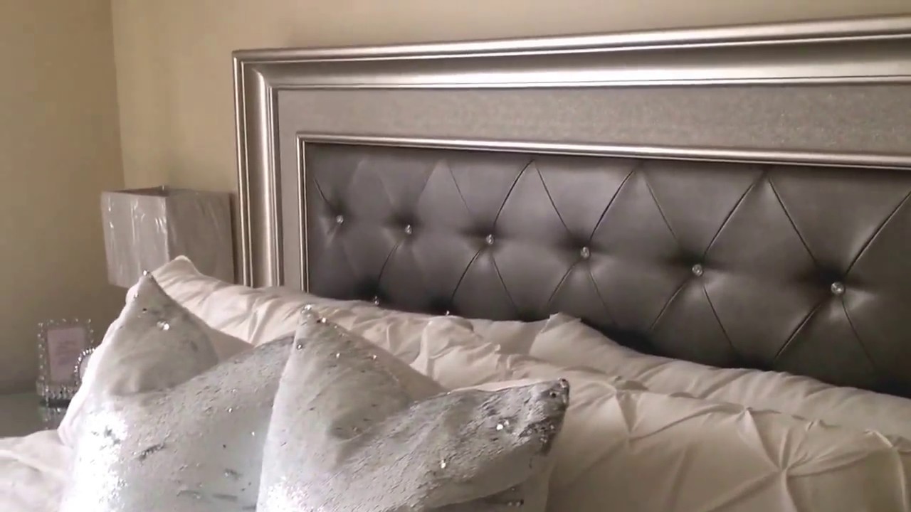 Glam Bedroom Tour | White & Gray
