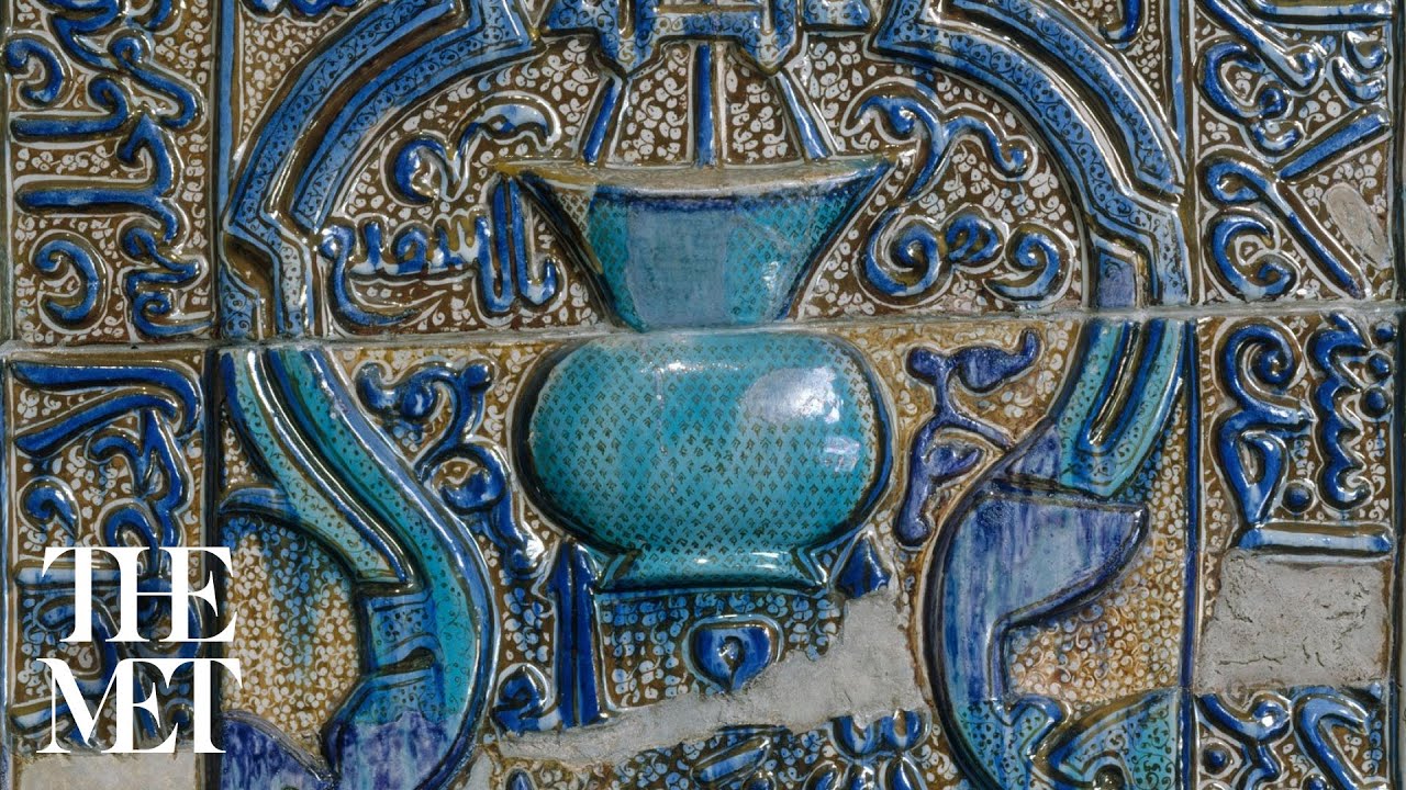 Speaking Object: Tile Panel in the form of an Architectural Niche
