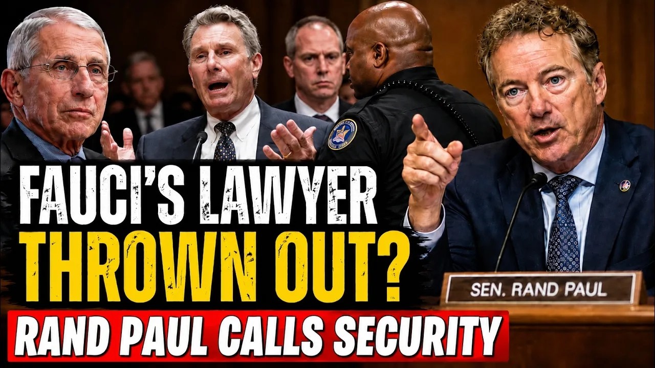 Rand Paul Clashes With Fauci&rsquo;s Attorney, Calls Security During Senate Hearing