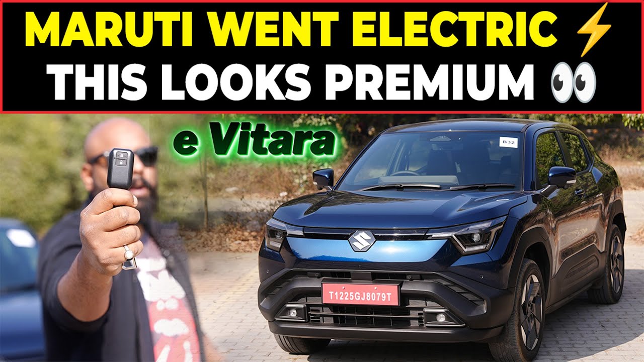 Maruti Suzuki e Vitara Review: First Drive, Design, Features & Electric SUV Details